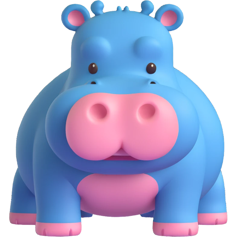 Hippo emoji