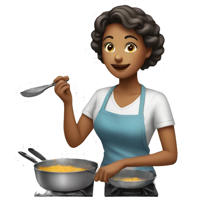 woman cooking  emoji
