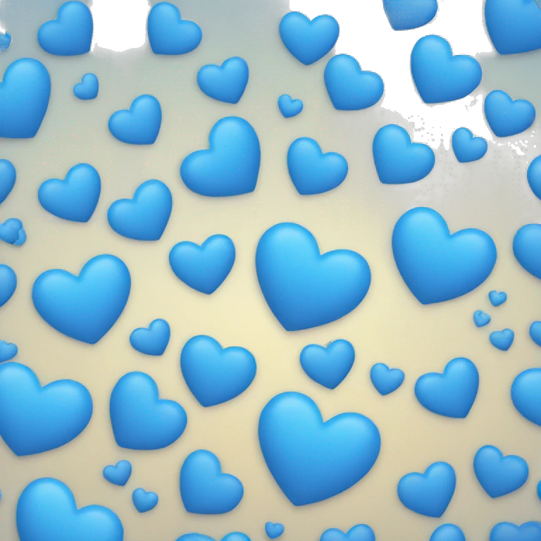 blue heart emoji