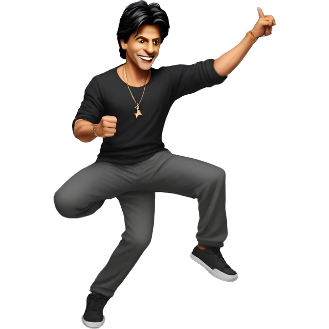 Shahrukh iconic pose emoji