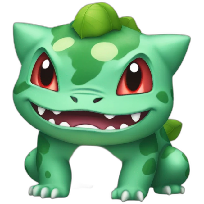 angry Bulbasaur emoji