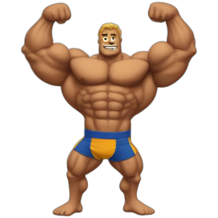 Beaucoup de muscles emoji