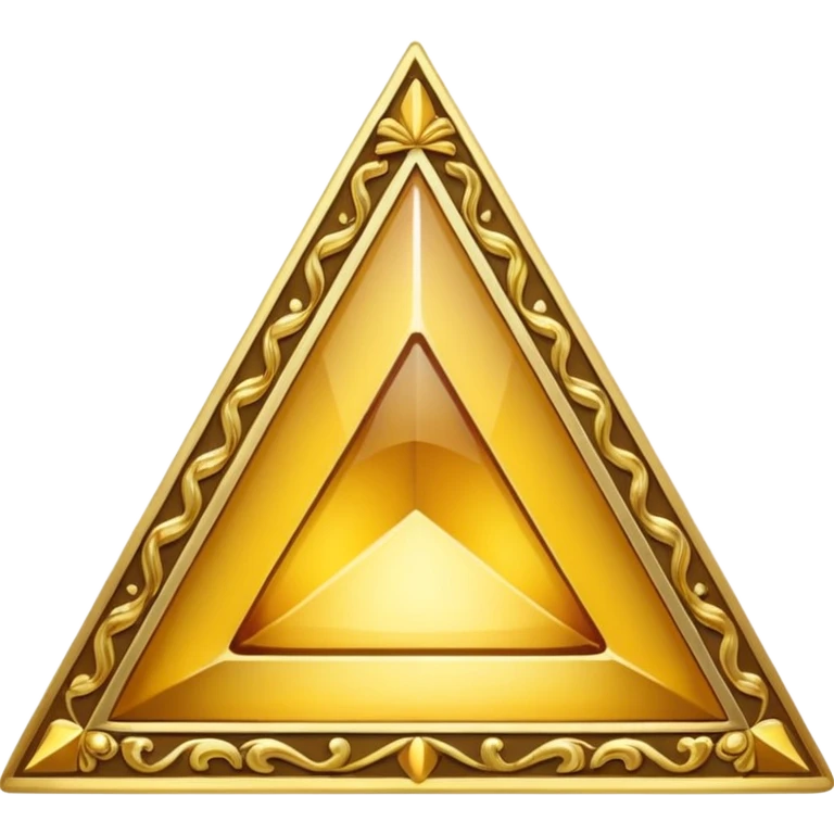 Corona con triangulo emoji