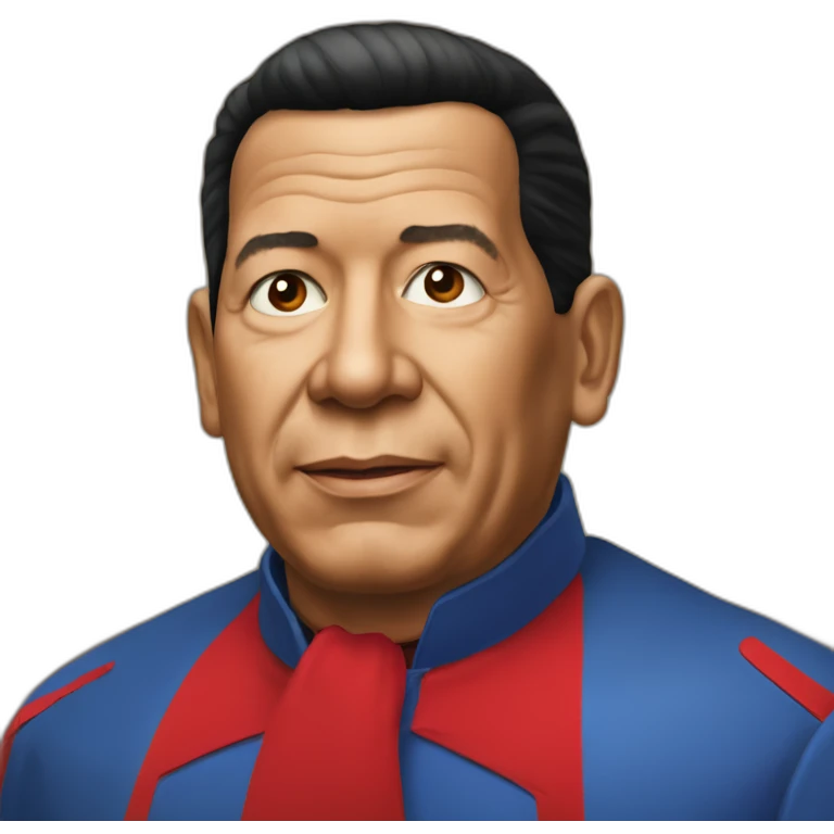 La mirada de Hugo Chávez frias de cerca judging emoji