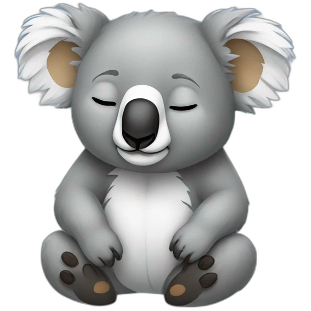 Sleeping koala  emoji