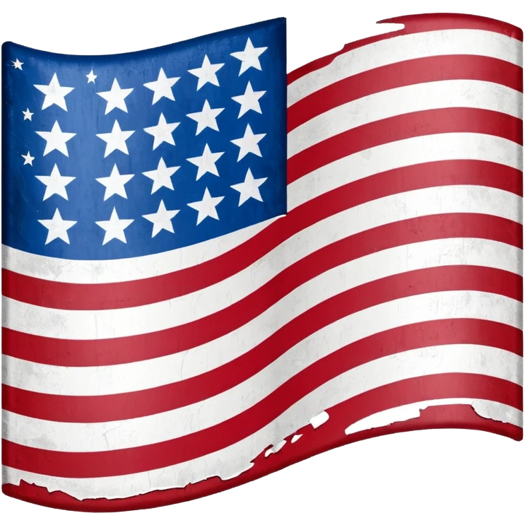 plain upside down US flag emoji