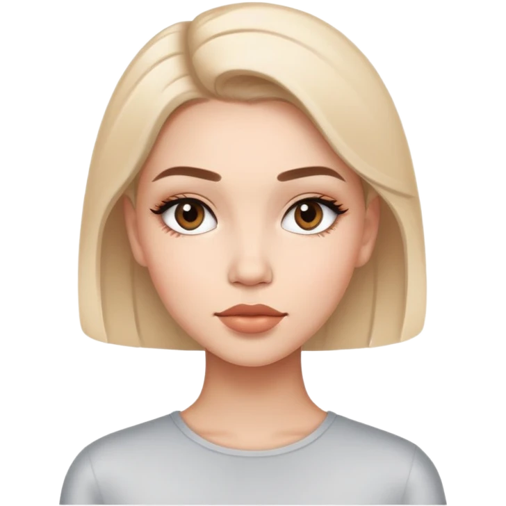 Clean girl emoji