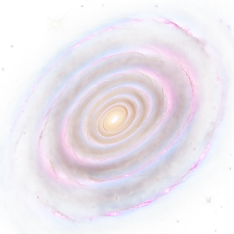  Cinematic Realistic Galaxy – A vast, sweeping view of a majestic spiral galaxy, with glowing arms of stars, dust, and gas stretching into infinity. Vibrant hues of pink, blue, and gold swirl together, capturing the grand scale and breathtaking beauty of the universe. emoji