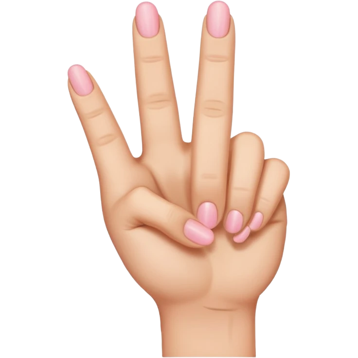 Hand with only middle finger, thumb, and pinky out emoji