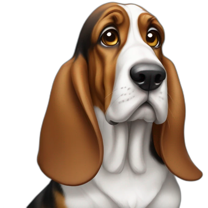 Basset hiund emoji