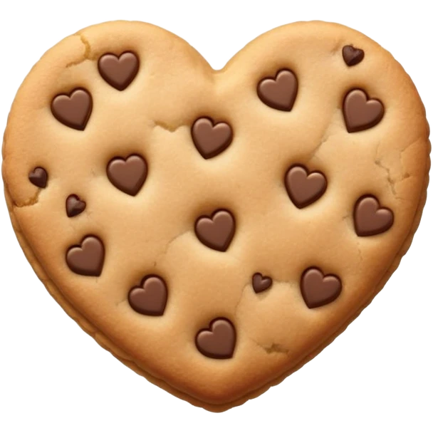 Cookie Heart emoji