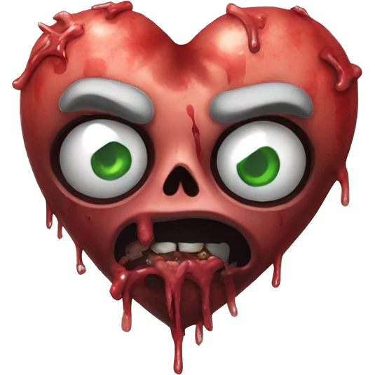zombie heart realst emoji