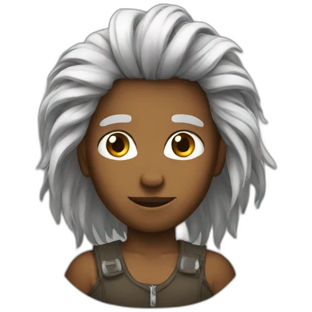 hair emoji
