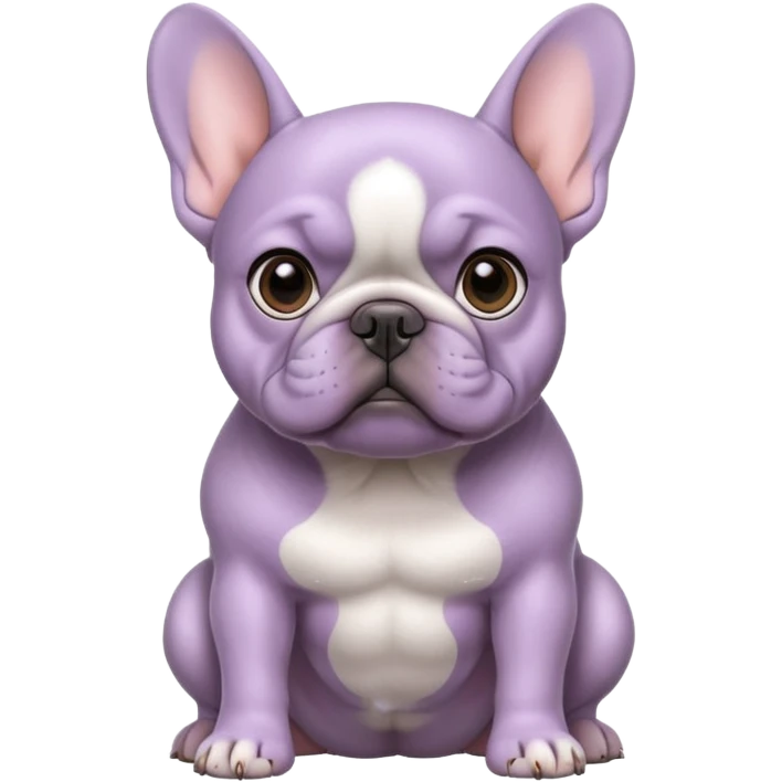 lilac frenchie emoji