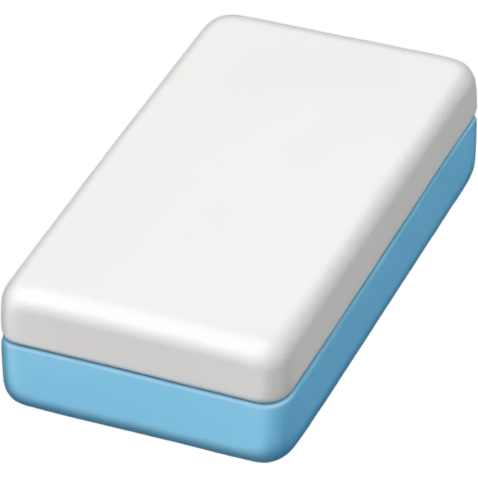 White eraser emoji