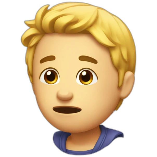 embarrassed emoji