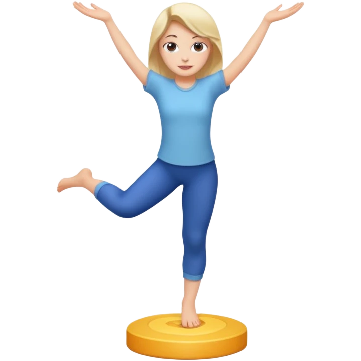 Girl balance  emoji