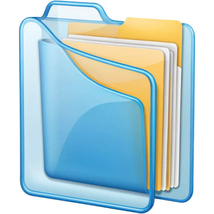 Punched pocket for documents  emoji