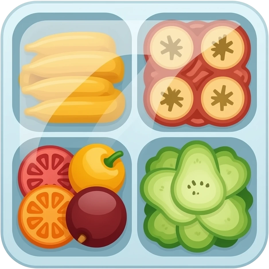 vector flat Frozen Foods emoji
