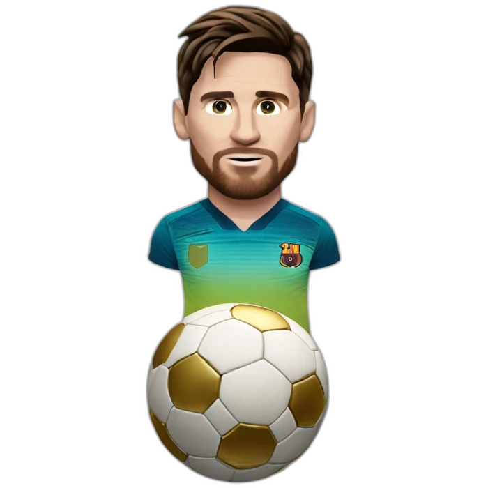 Lionel Messi ballon d'Or 2023 emoji