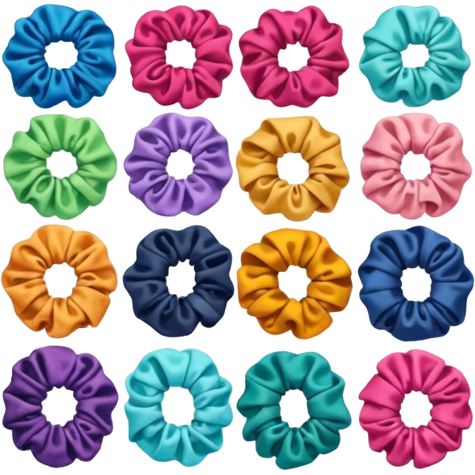 Hair scranches emoji