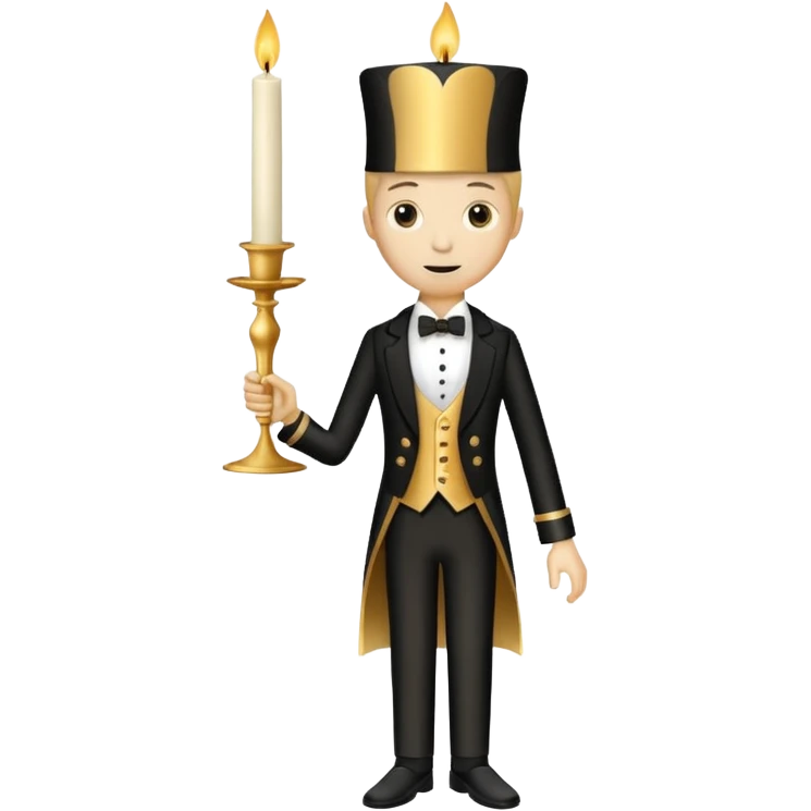 Character in Beauty and the Beast: Candlestick Butler Lumia emoji