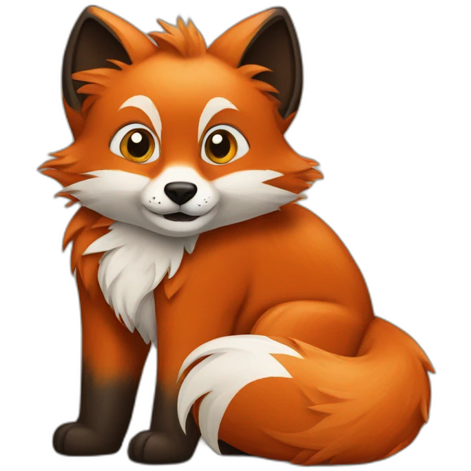 realistic firefox emoji