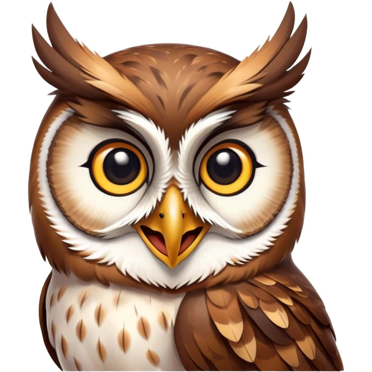 happy owl  emoji