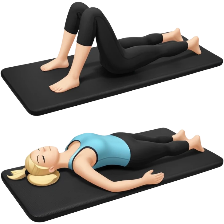 pilates sports mat emoji