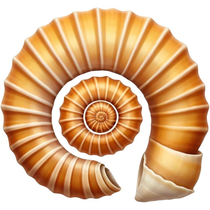 The seashell Armin found in the sea  emoji