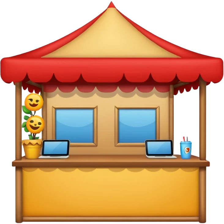 festival booth emoji