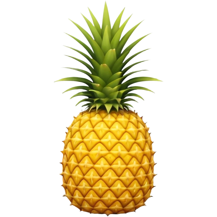An upside down pineapple emoji