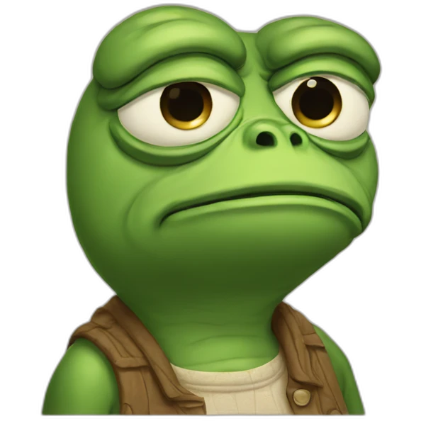 sad pepe emoji