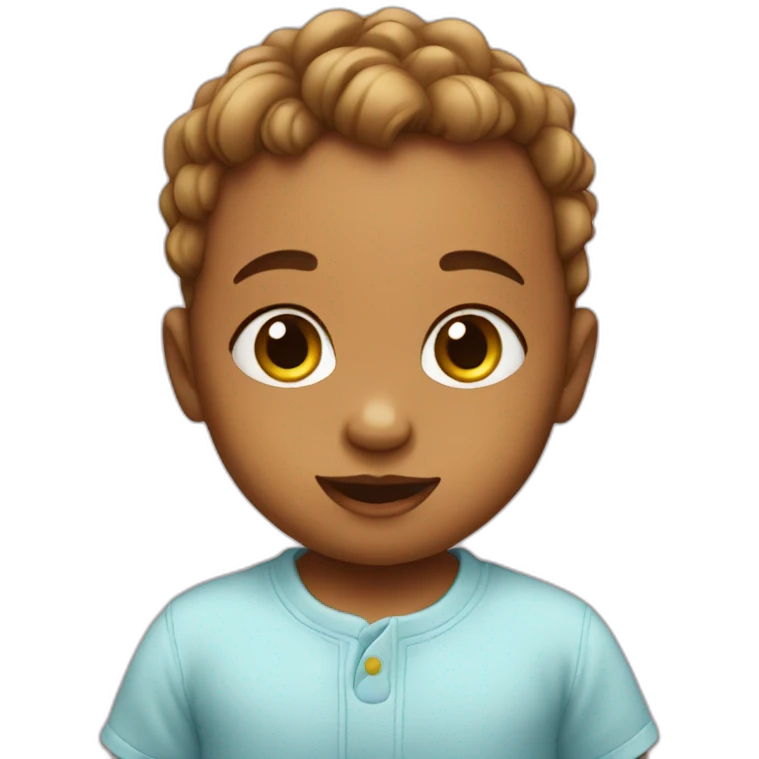 Cute baby emoji
