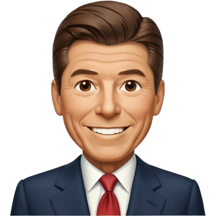 Ronald Reagan president emoji
