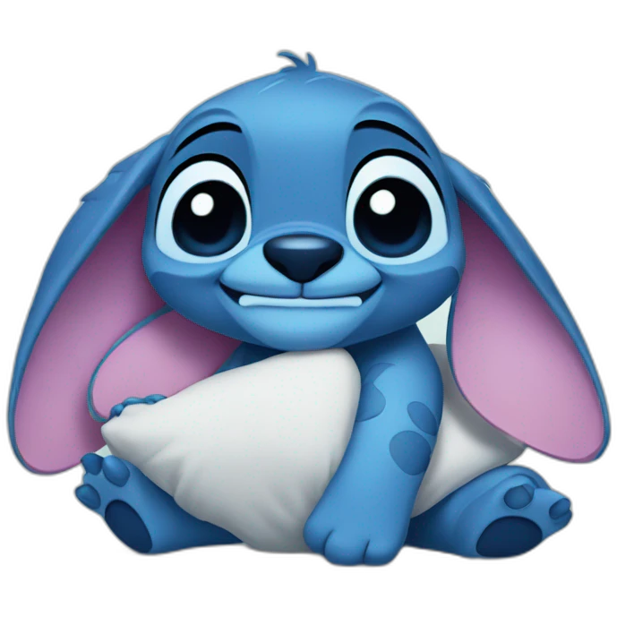 Sleeping stitch disney emoji