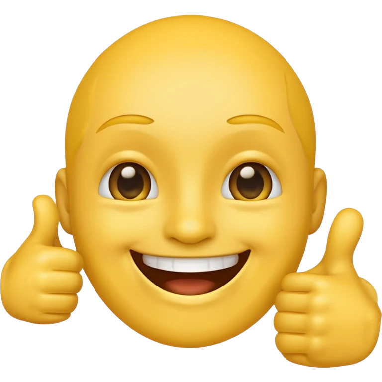okie dokie emoji, smiling face, thumbs up emoji