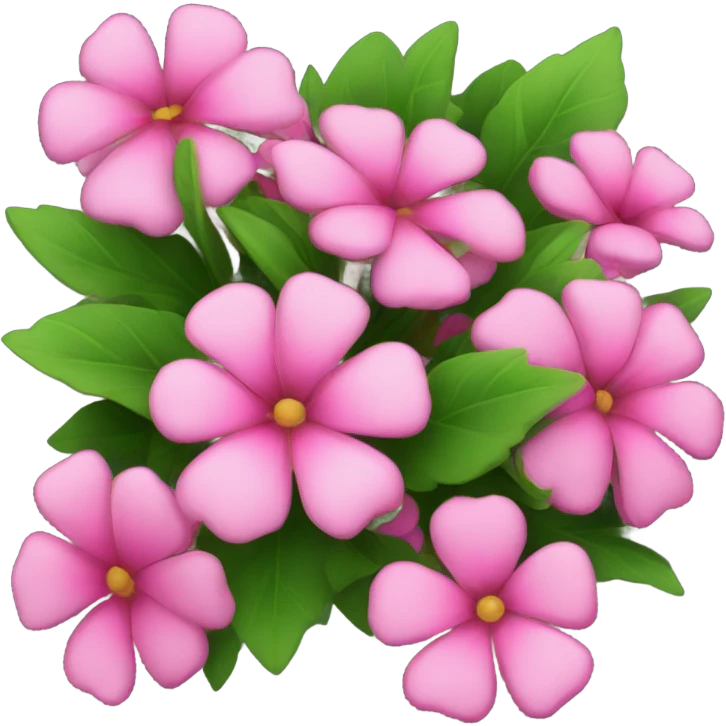 pink flowers emoji