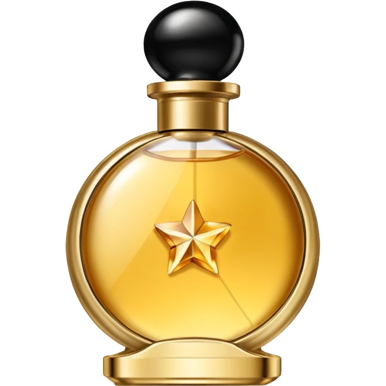 bottle of perfume gold exquisite large takes all the space

 emoji