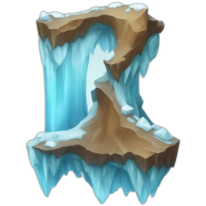 glacial O letter emoji