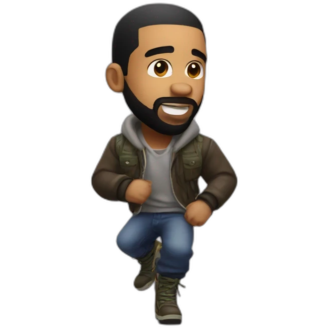 drake playing fortnite emoji