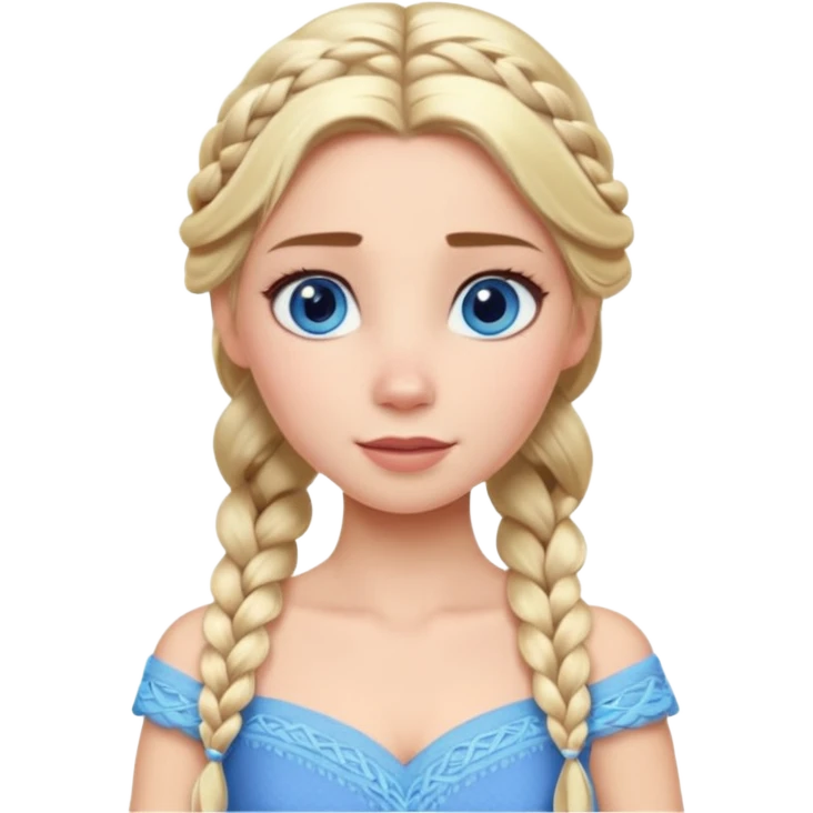 elsa frozen emoji