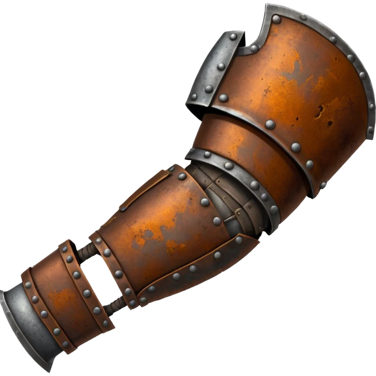 Rusted warrior arm armor emoji