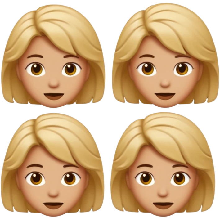 Imagine a same bit emoji with same hairstyle, same hair, same tone , same pose and remove background

 emoji