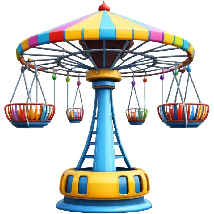 Gyro drop in amusement park emoji