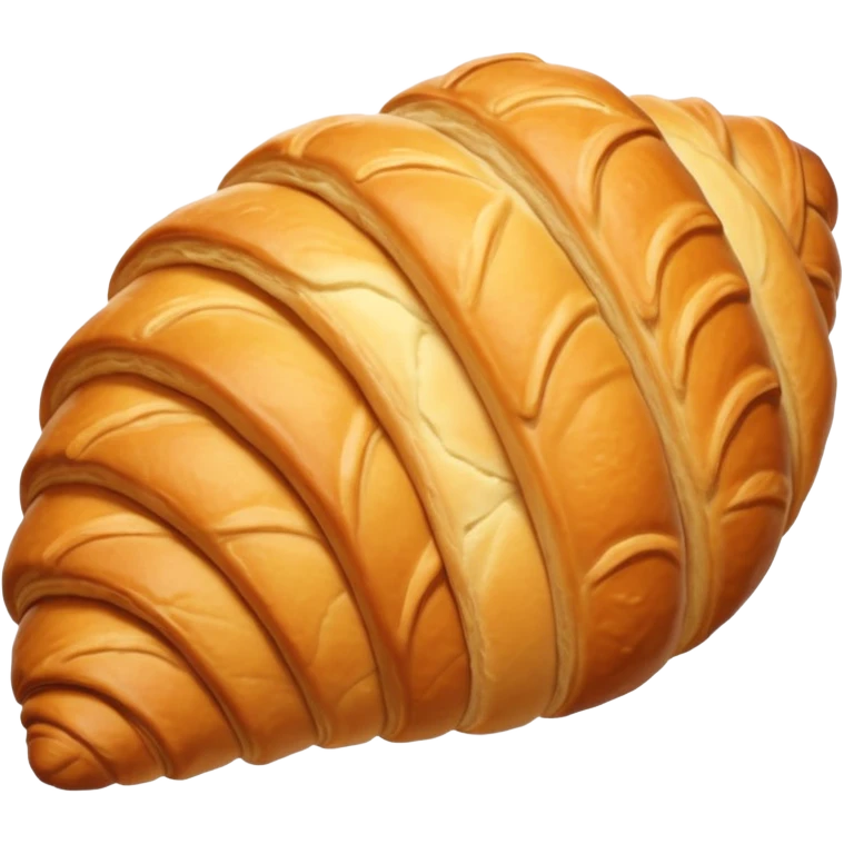 Beige Cozy Croissant autumn emoji