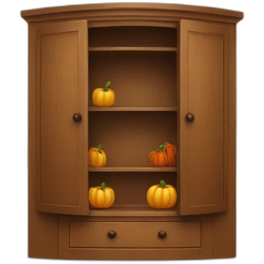 cupboard into fall emoji