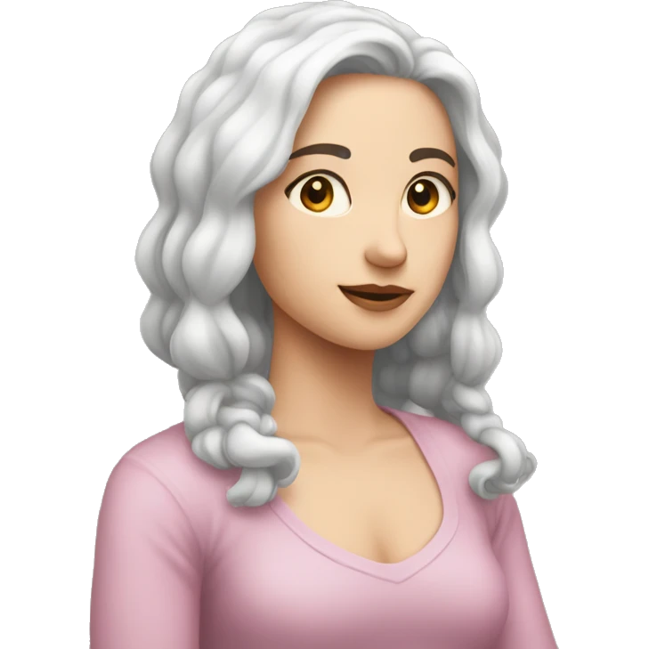 Розовый динозавр emoji