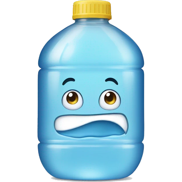 Bottle of water emoji