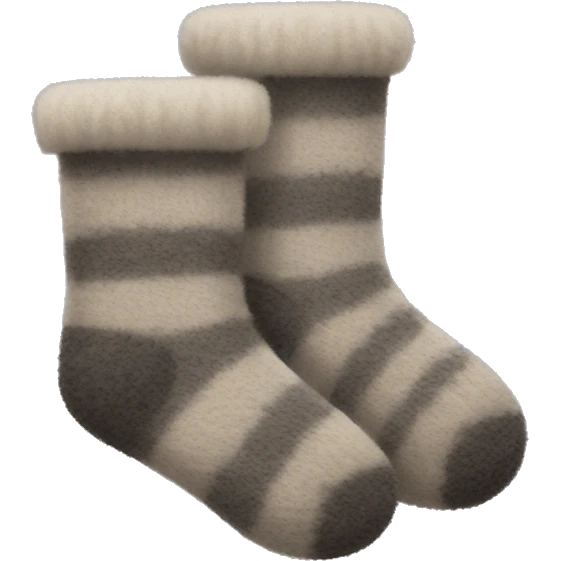 fuzzy socks emoji